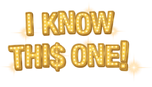I Know Thi$ One